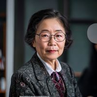 发展心理学博士赵敏老师的专业照片，严谨而温暖的学者气质，专注青少年心理发展研究